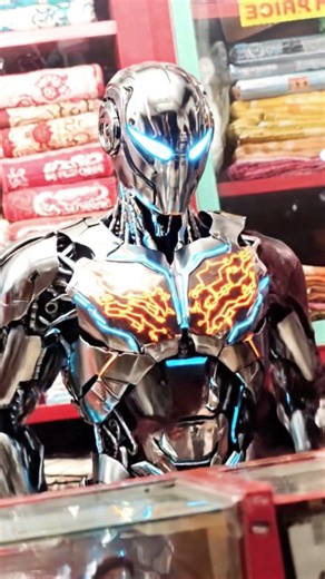 men in robot #viral #short#video#edit@