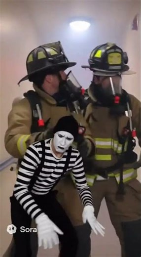Mime in Fire