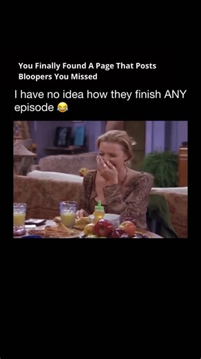 Bloopers You Missed on Instagram: "Follow @bloopersyoumissed for more bloopers! 🍿🎬 Friends is a sitcom that aired from 1994 to 2004 and became one of the most popular television shows ever made. It follows 6 friends living in New York City as they navigate adulthood, relationships, careers, and everyday chaos. The show was created by David Crane and Marta Kauffman and ran for 10 seasons, building a massive global audience that continues to grow through reruns and streaming. The series centers