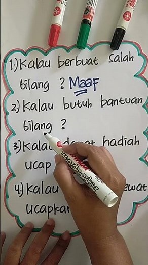 Belajar 4 Kata Ajaib (Maaf, Tolong, Permisi, dan Terimakasih) - Bahasa Indonesia Kelas 1 SD IKM