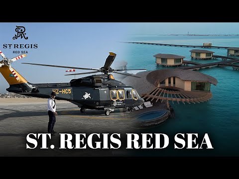 Inside St. Regis Red Sea: Saudi Arabia’s First Overwater Villa Luxury Resort【4K Tour】