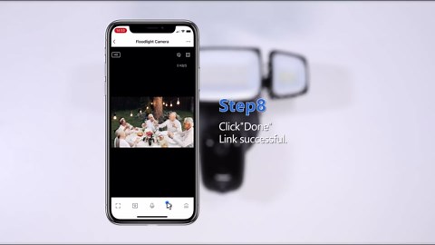 Olafus Floodlight Camera Outdoor – 2K QHD Security Cam with Motion-Activated Flood Lights, Custom Detection Zones, Color Night Vision, 2-Way Talk & 55W Dimmable Lighting Black