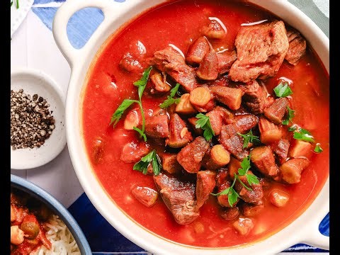 Okra Stew (Middle Eastern Bamia)