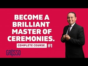 ¿How to be a brilliant master of ceremonies?, part #1 by Carlos Grosso in English