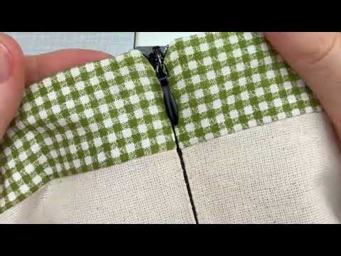 STOP RUINING ZIPPER CORNERS | SEWING TUTORIAL