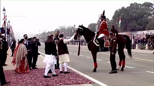 4K views · 105 reactions | #Northeastlive | PM Modi, President Kovind bid farewell to retiring Virat, elite horse of President's Bodyguard. PMO India Ramnath Kovind Narendra Modi | Northeast Live | Facebook
