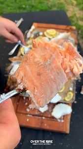 Epic salmon | Over The Fire Cooking by Derek Wolf