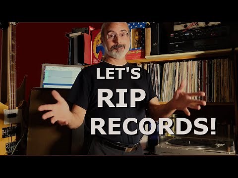 Ripping Records with Audacity
