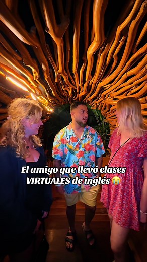El amigo que llevó clases VIRTUALES de inglés