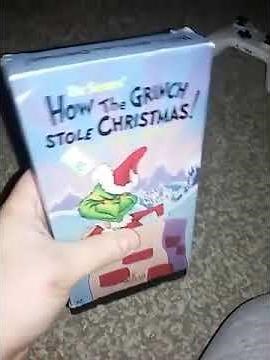 Dr Seuss's How the Grinch Stole Christmas (1966) VHS Review