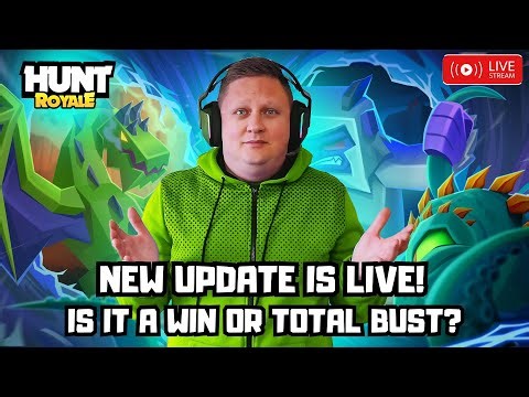 🔴 LIVE! - HUNT ROYALE! NEW UPDATE IS LIVE! LET'S CHECK IT OUT!