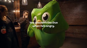 82K views · 3.9K reactions | You wouldn't like Duo when he's angry – ignore his notifications at your own risk. | Duolingo | Facebook
