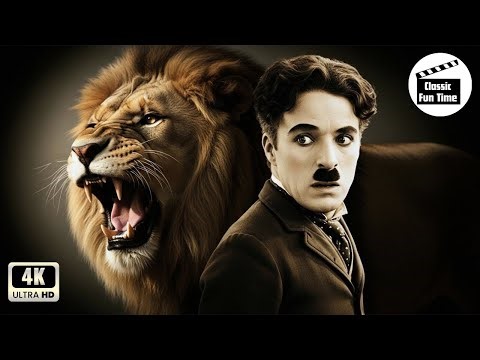 Charlie Chaplin Comedy | Survived of Lion | Classic Fun Time