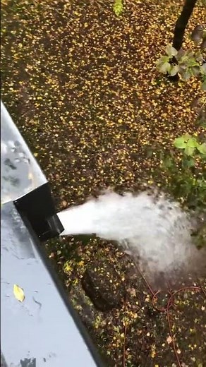 Plugged roof drain-why you need an overflow scupper