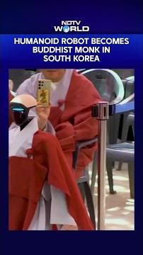 South Korea News | South Korean Buddhist Sect Welcomes Humanoid Robot
