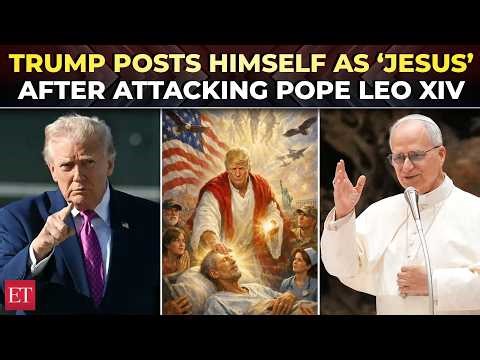 Trump vs Pope: ‘Messiah’ style image sparks religious backlash as US-Vatican feud erupts over Iran