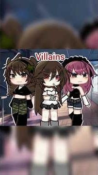 Collab with my pookies!! @MinaPlayz1 @Gnarly-Gnarpy #gacha life #heros vs villains #viral #fyp Rei