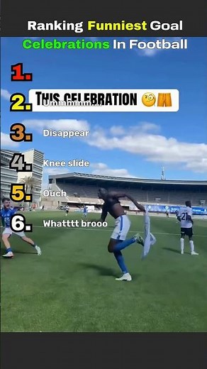 Football's Funniest Moments: Goal Celebrations Edition #funny #viral #shorts #soccer