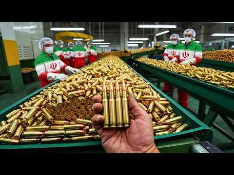How Millions of Bullets Are Made — Inside a Massive Iranian Ammunition Factory