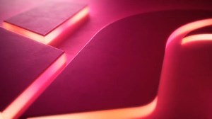 Channel 5 ident 2021 pink B