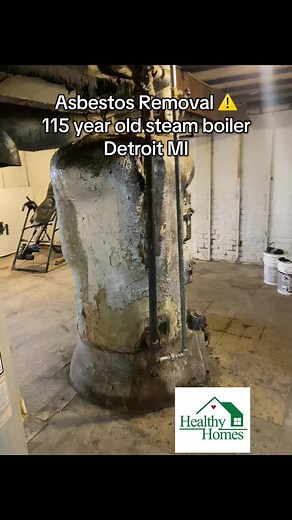 Asbestos Removal for 115-Year-Old Boiler in Detroit