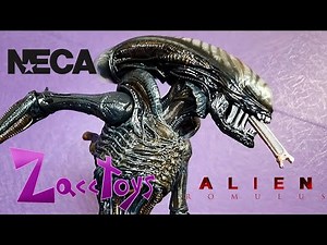 Neca Toys Alien Romulus: Scorched Xenomorph Action Figure Review!