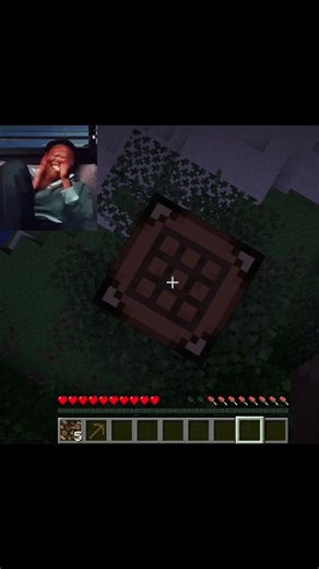 Minecraft but i can't touch Grass 🪴 #shorts #minecraft