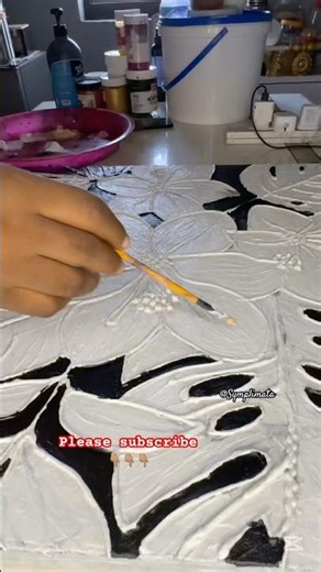 2D texture painting on canvas. #texturepainting #modelingpaste #art #artist #fyp #shorts #viralvideo