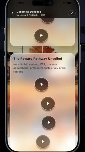 Microlearn about Dopamine to stop scrolling!