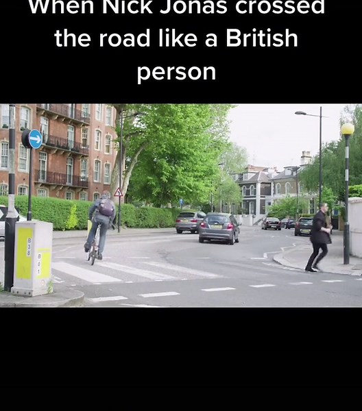 Nick Jonas Very British Problems: Crossing the Road with Style