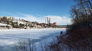 Construction milestone for Tawatinâ Bridge on southeast Valley Line LRT