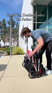 The perfect fit, and now have extra room for groceries and other items. #joovy #joovykooperx2 #twin #stroller #siblings #toddlers #parenting #family #disney #mom #shopping | joovy