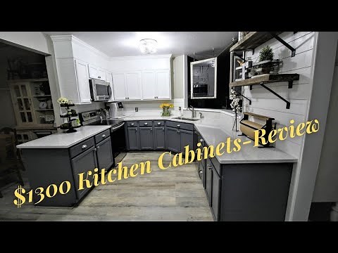 HOW HAVE OUR LOWES UNFINISHED STOCK CABINETS HELD UP AFTER THREE YEARS-REVIEW of our Kitchen remodel