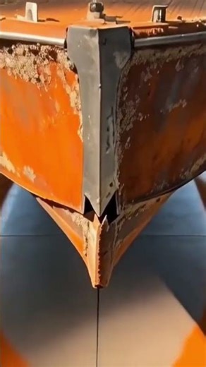 Turning a Rusted Shipwreck into an Emerald Green Masterpiece 🛥️✨