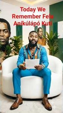 We remember Fela Aníkúlápó Kuti #africa #blackhistory