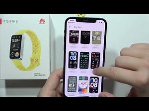 HUAWEI Band 9: Download Additional Watch Faces Tutorial #huaweiband