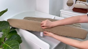 lulumoon Muslin Changing Pad Cover: Baby Cotton Quilted Changing Table Cover - Soft Changing Pad Sheets for Boys Girls