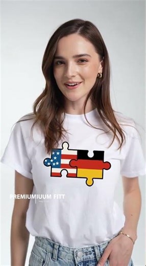 Germany USA Flag American German