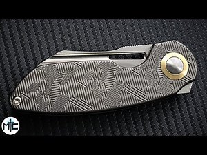 Kizer D.O.C.K. October Titanium Folding Knife - Overview and Review