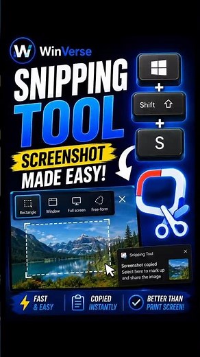 Stop Using Print Screen! Use This Windows 11 Shortcut Instead 🤯