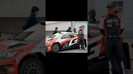 Toyota chairman Morizo picked me up in his Japan rally car