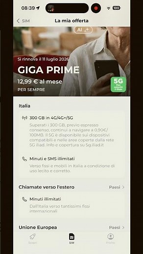 Come attivare Amazon Prime tramite Iliad