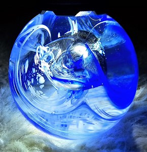 Boxed Vintage Caithness Moon Crystal Scottish Glass Glass Art Paperweight Beautiful Stunning Colours, Beautiful Paper Weights - Etsy