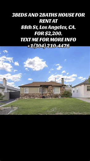 #creatorsearchinsights #california #city #rent #losangeles Welcome to this well-appointed 3-bedroom, 2-bathroom home nestled on a quiet street in the heart of Westchester. Perfectly situated right next to the Westchester Golf Course and ideally located near Marina del Rey, LAX, Loyola Marymount University (LMU), and an array of local restaurants and shops, this home offers the ideal blend of comfort, convenience, and classic California living. At 88th St, Los Angeles, CA