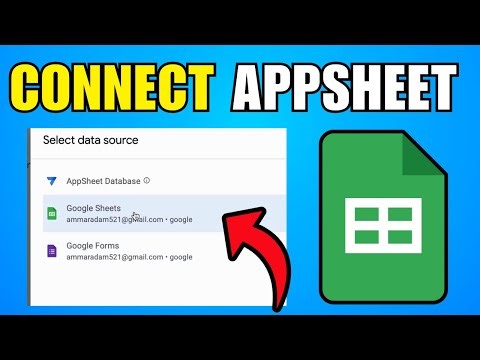 How To Connect AppSheet To Google Sheets 2026 (Step By Step Guide