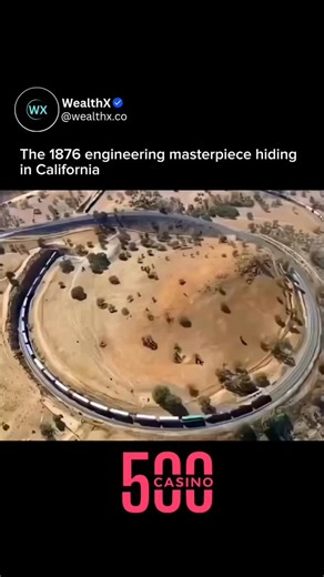 WealthX on Instagram: "Most people drive past it without knowing what they're missing. The Tehachapi Loop is a railway spiral that makes trains pass over themselves to climb mountains. Built in 1876, it's a 0.73-mile curve that gains 77 feet in elevation while keeping the grade manageable. Long freight trains literally cross over their own tracks. The engine passes above the rear cars of the same train. Nearly 40 trains use this loop every single day. A 150-year-old solution that still works fla