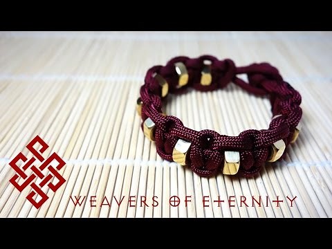How to Tie a Hex Nut Paracord Bracelet Tutorial