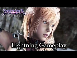 Dissidia Final Fantasy NT - Lightning Gameplay