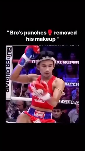 entrepreneurialogy on Instagram: "This 23 second clips features the ultimate clash between high-fashion flair and the brutal reality of the ring. Watch as he struts toward the ropes with a runway-ready walk and a perfectly applied face of makeup, radiating pure main-character energy.💄✨ He thought his bold attitude and flawless liner would be enough to intimidate the competition, but his opponent wasn’t buying the act. The bell rings, and the glamor quickly fades as a heavy right hook meets his 