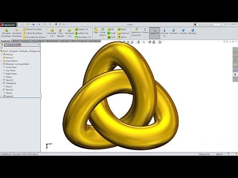 Solidworks tutorial | sketch infinity Symbol in Solidworks